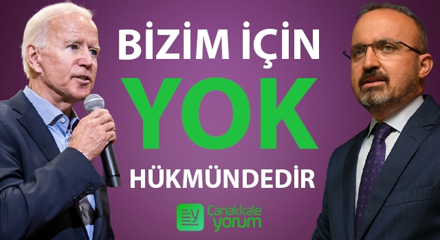 Turan’dan, Biden’a çok sert ‘soykırım’ cevabı: “Bizim için yok hükmündedir!”