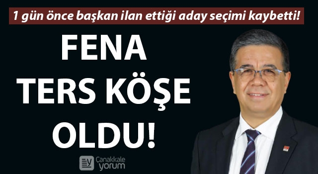 Ural fena ters köşe oldu: 1 gün önce başkan ilan ettiği aday seçimi kaybetti!