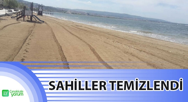 Çanakkale’de sahiller temizlendi