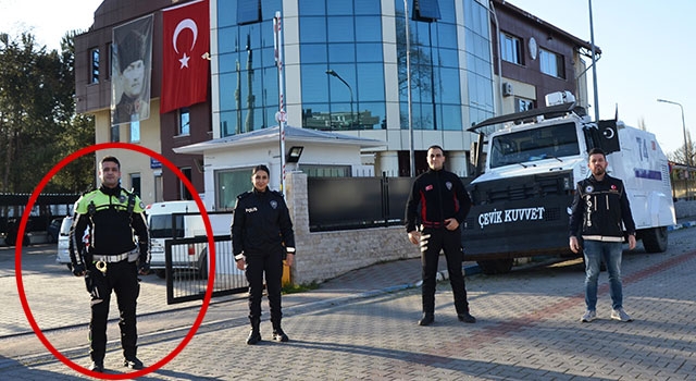 Çocukluk hayali polisliği 15 yıldır yapıyor