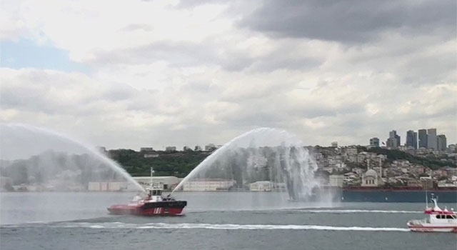 KURTARMA 13 römorkörü yeni görev yeri Çanakkale Boğazı’na uğurlandı