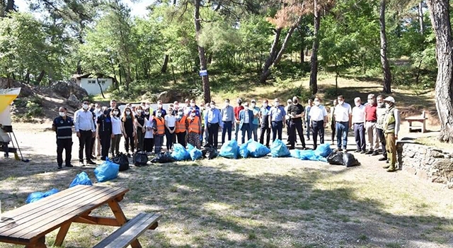 ‘Çan Belediyesi Ailesi’ doğaya sahip çıkıyor