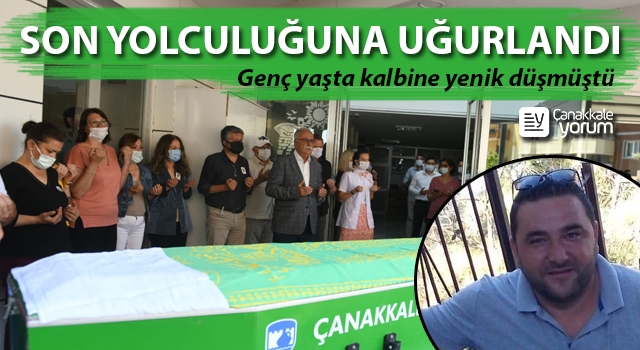 Kalbine yenik düşmüştü: Son yolculuğuna uğurlandı