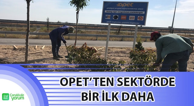 OPET’ten sektörde bir ilk daha: Kağıt slip dönemi sona eriyor, yerine fidanlar dikiliyor