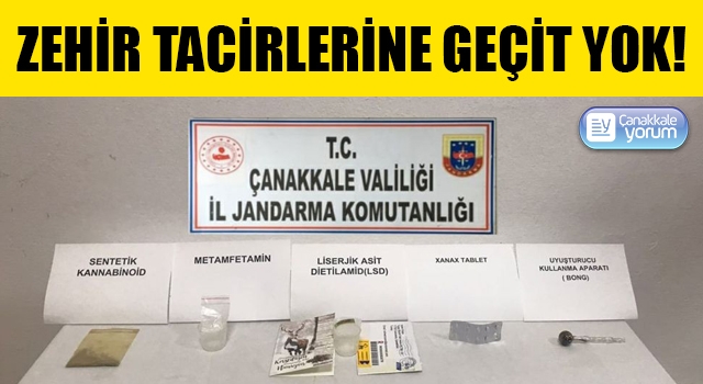 Jandarma, bayram süresince zehir tacirlerine göz açtırmadı