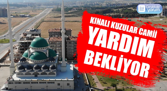 Kınalı Kuzular Camii yardım bekliyor