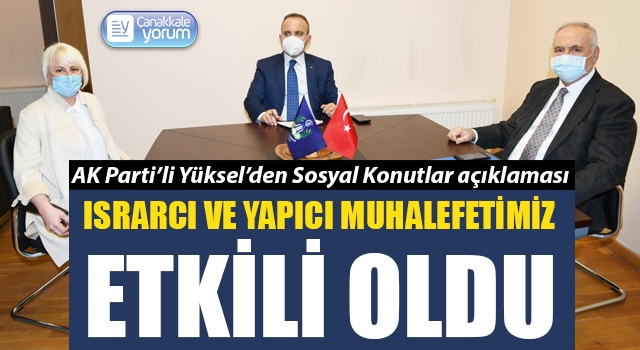 Esra Yüksel’den Sosyal Konutlar açıklaması: “Israrcı ve yapıcı muhalefetimiz etkili oldu”