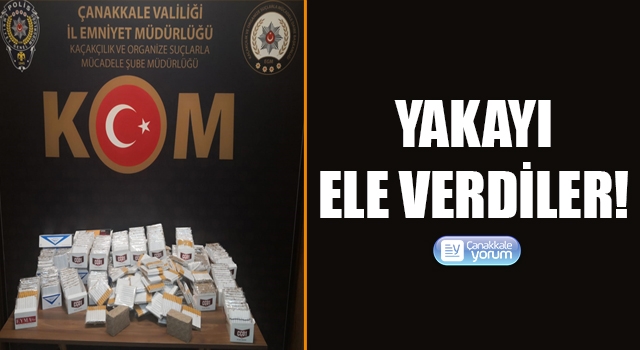 Kaçakçılar yakayı ele verdi!