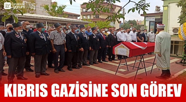 Kıbrıs Gazisine son görev