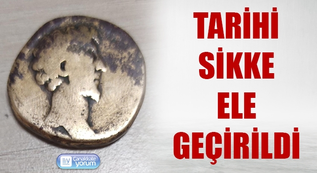 Tarihi sikke ele geçirildi