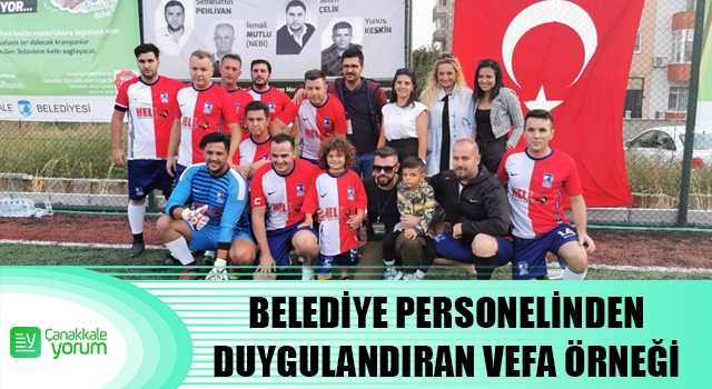 Belediye personelinden duygulandıran vefa örneği