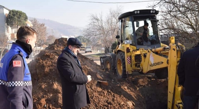 Çan’da yeni hastane yolu alt yapı ve üst yapı çalışmaları başladı