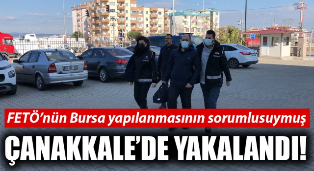 FETÖ’nün Bursa yapılanmasının sorumlusu Çanakkale’de yakalandı