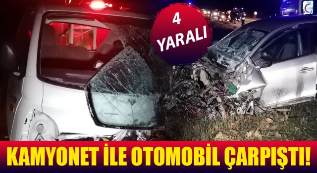 Yenice’de trafik kazası: 4 yaralı