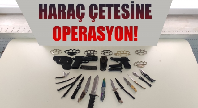 Biga’da haraç çetesine operasyon!