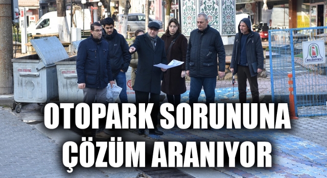 Çan Belediyesi otopark sorununa çözüm arıyor