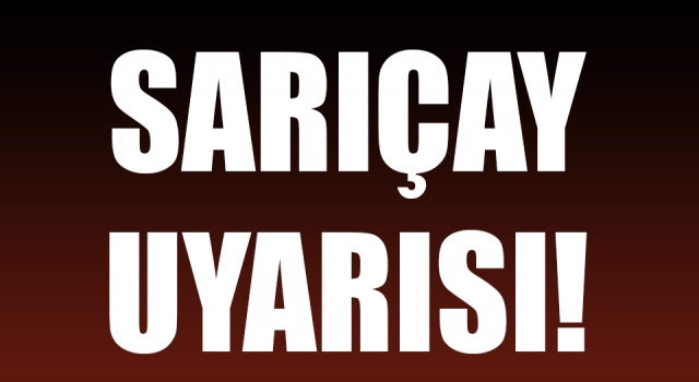 Çanakkale Belediyesi’nden çok kritik ‘Sarıçay’ uyarısı!