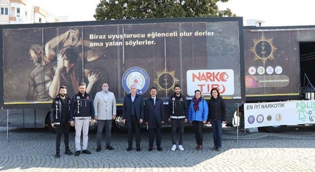 Bağımlılıkla Mücadele Narkotik TIR’ı Çanakkale’de