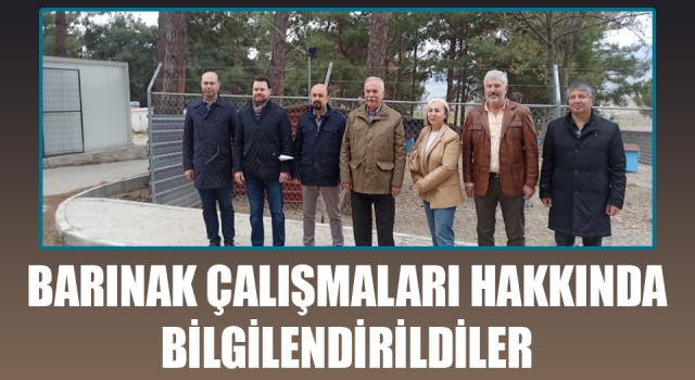 Başkan Gökhan ve İYİ Parti heyetinden hayvan barınağında inceleme