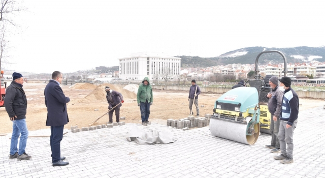 Çan’da Kocabaş çayı çevresi güzelleşiyor