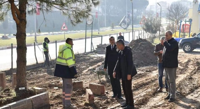 Çan’da o bölgedeki otopark sorunu çözülüyor