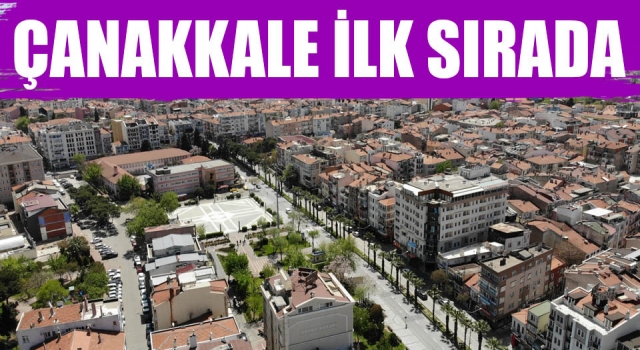 Kadınlar adına en çok konut satışı yapılan şehir Çanakkale