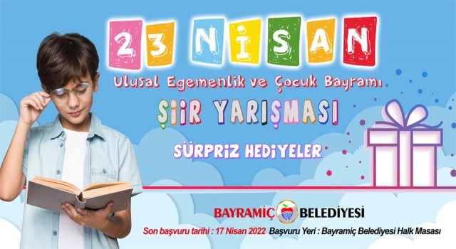 Bayramiç’te bayram coşkusu şiirlere yansıyacak