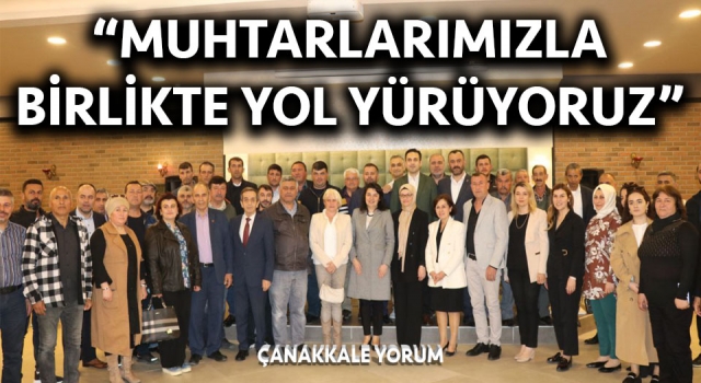 İskenderoğlu muhtarlarla iftarda buluştu