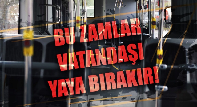 Toplu ulaşımda zamlı tarife başladı!