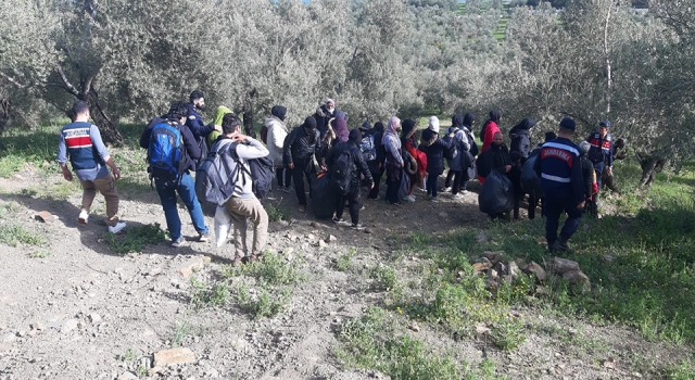 Çanakkale'de, jandarma ekipleri son 2 ayda bin 479 düzensiz göçmen yakaladı