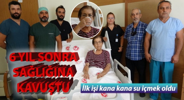 6 yıl sonra böbrek nakliyle sağlığına kavuştu