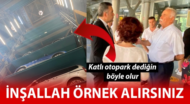 Çanakkale Belediyesinden tam otomasyonlu otoparka inceleme ziyareti