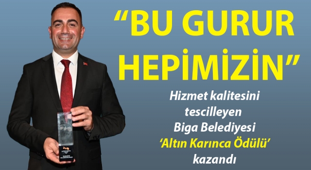 ‘Altın Karınca’ Biga’ya geldi