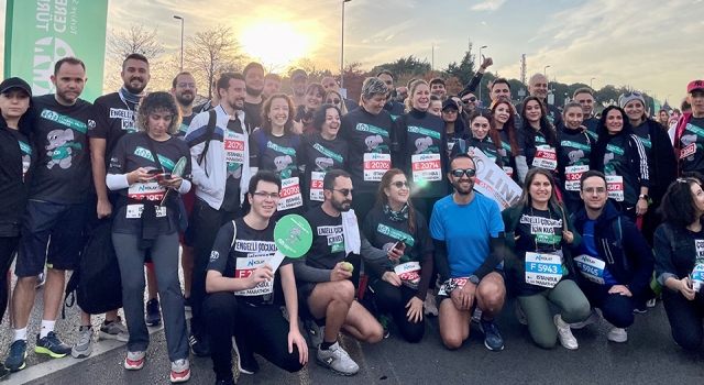 Kale Gönüllüleri, İstanbul Maratonu’nda Serebral Palsi’li çocuklar için koştu