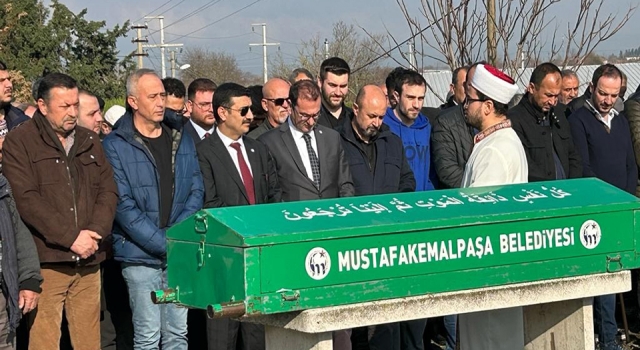 Başkan Gapran’dan babasına son görev