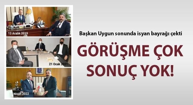 Başkan Uygun isyan etti: “Kredi almayan belediye kalmadı, biz hala bekletiliyoruz”