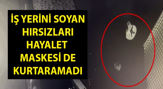 Çanakkale'de hayalet maskeli 2 hırsız tutuklandı