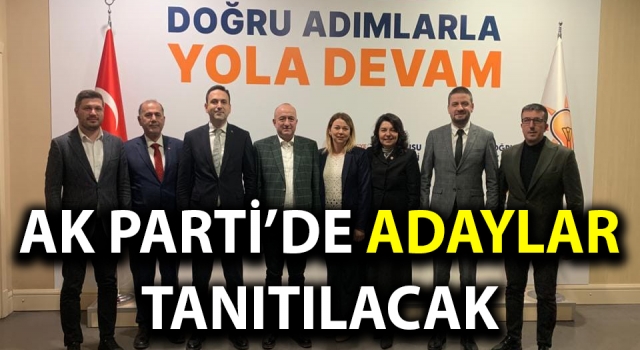 AK Parti, Çanakkale Milletvekili Adaylarını tanıtacak