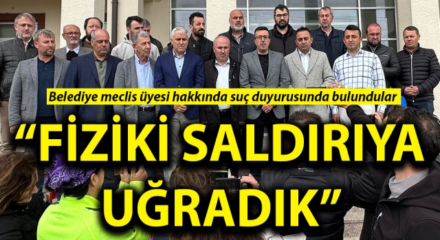 Biga’da AK Parti’den, belediye meclis üyesine suç duyurusu: "Fiziki saldırıya uğradık"