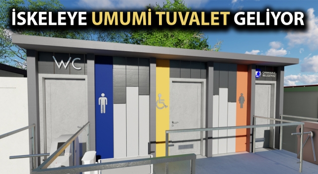 Çanakkale’de İskele Meydanı’na tuvalet kabini konulacak