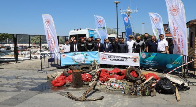 Çanakkale’de 5 Haziran Çevre Günü etkinliği: Denizden çöp topladılar