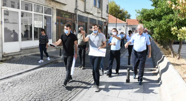 Çanakkale’de çarşıyı yayalaştırma projesi tartışma konusu oldu