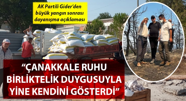 Ayhan Gider: “Çanakkale Ruhu, birliktelik duygusuyla yine kendini gösterdi”