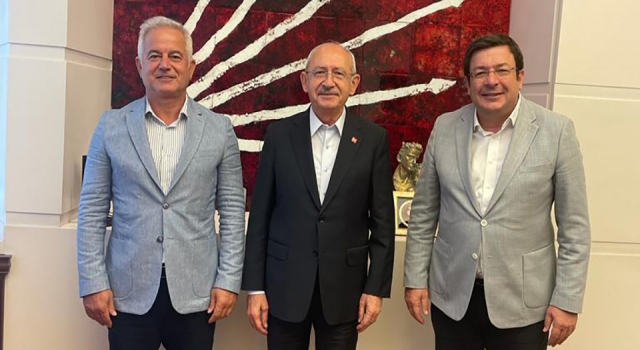 CHP'li Erkek ve Güneşhan, Kılıçdaroğlu ile bir araya geldi