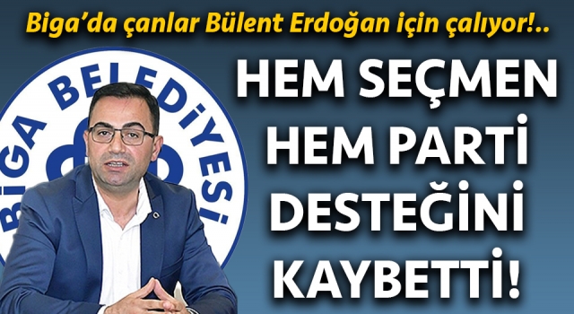 Biga’da çanlar Bülent Erdoğan için çalıyor!