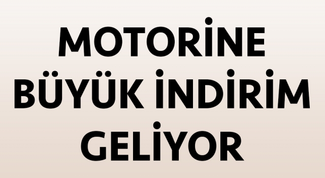 Motorine büyük indirim geliyor – Çanakkale Yorum