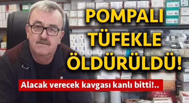 Çanakkale’de alacak verecek cinayeti!