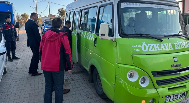 Çanakkale’de okul servislerine denetim