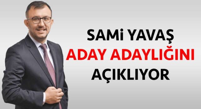 Sami Yavaş aday adaylığını açıklıyor