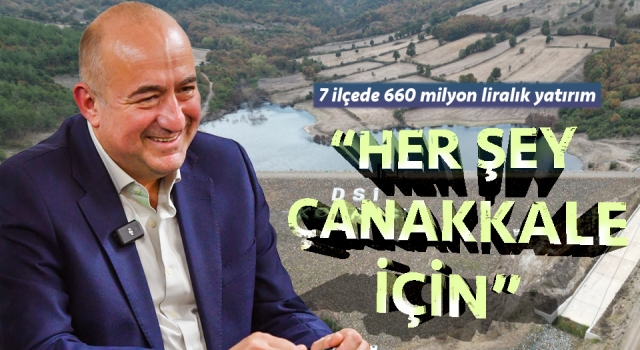 AK Partili Gider: “Çanakkale’de tarımı çok daha ileriye taşıyacağız”